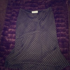 Emanuel Ungaro bias cut silk skirt